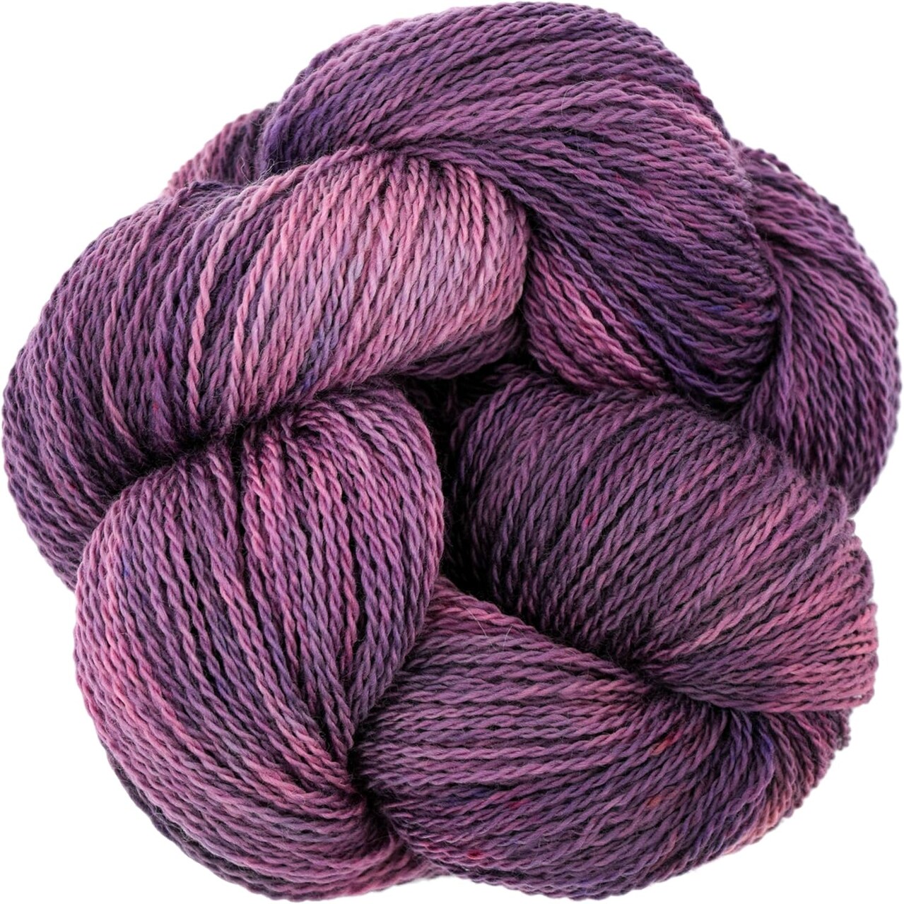 Organic Wool Yarn - Ecolana Certified Organic, Pacific Northwest Hand Dyed, #2 Fingering /Sport Weight, Knit, Crochet, Weave.